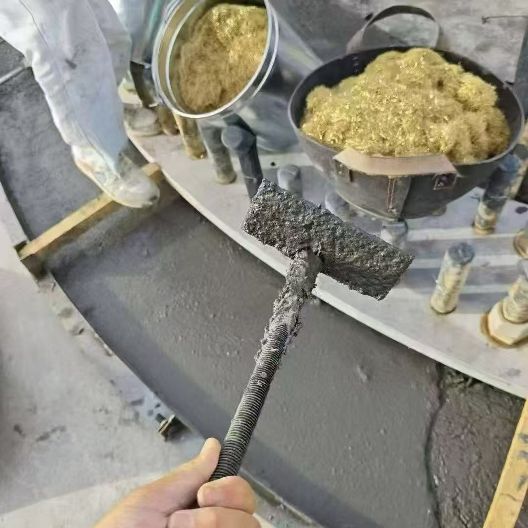 兴平C120钢纤维高强无收灌浆料 轧机压缩机汽轮机发电机锻压设备底座灌浆材料